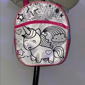 Unicorn Design Toddler Backpack